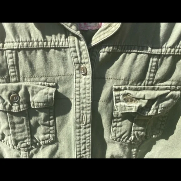 Abercrombie & Fitch-Sz L-shirt/jacket - Picture 2 of 5